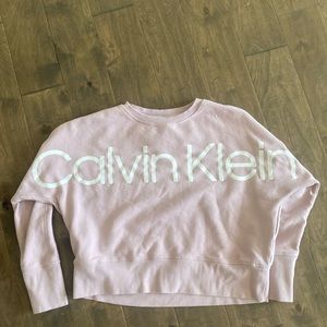 Pink Calvin Klein Performance Shirt Size Small